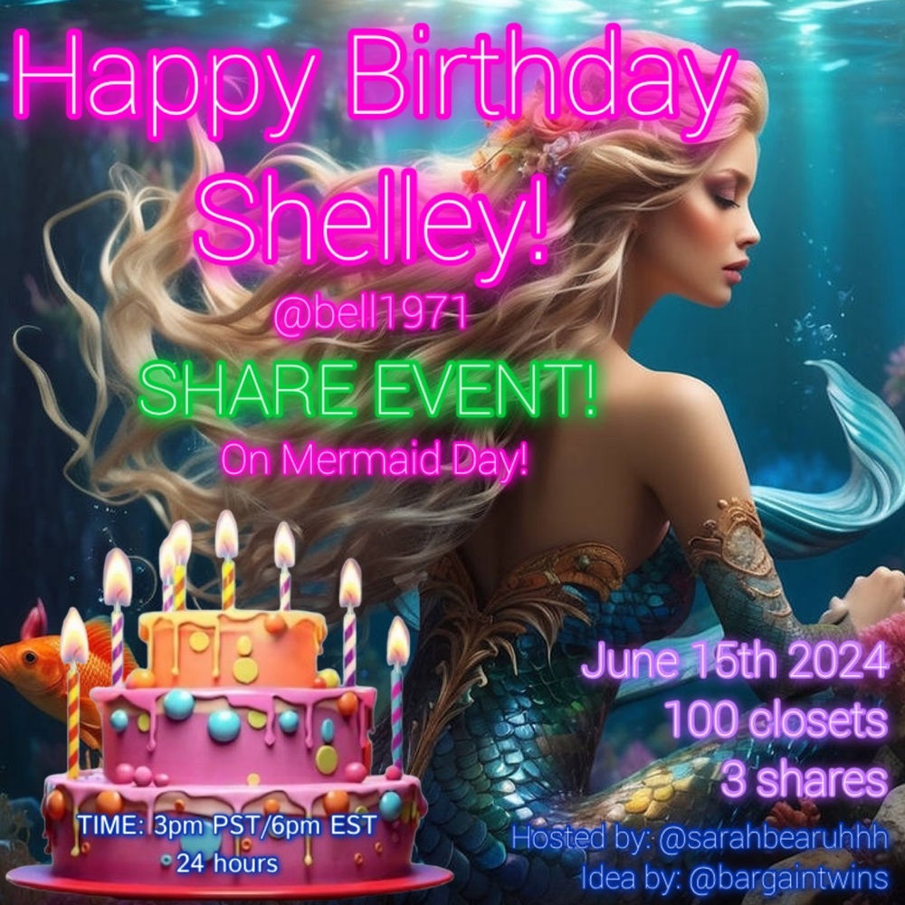 EVENT OVER! If you didnβt complete ur shares time is up! TY ALL 4 EVERYTHING! π - Picture 1 of 7